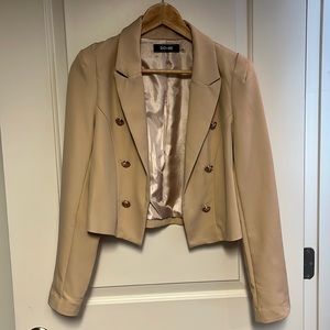 Cropped blazer
